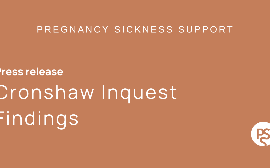 Pregnancy Sickness Support Urges National Action in Wake of Cronshaw Inquest Findings